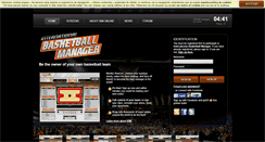 Desktop Screenshot of ibasketmanager.com